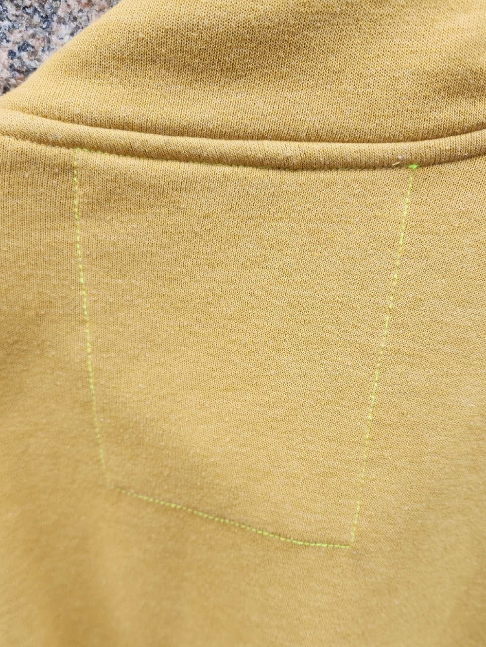 Aviator Nation Mountain Embroidery Half Zip Sweatshirt In Khaki Large - Picture 10 of 16